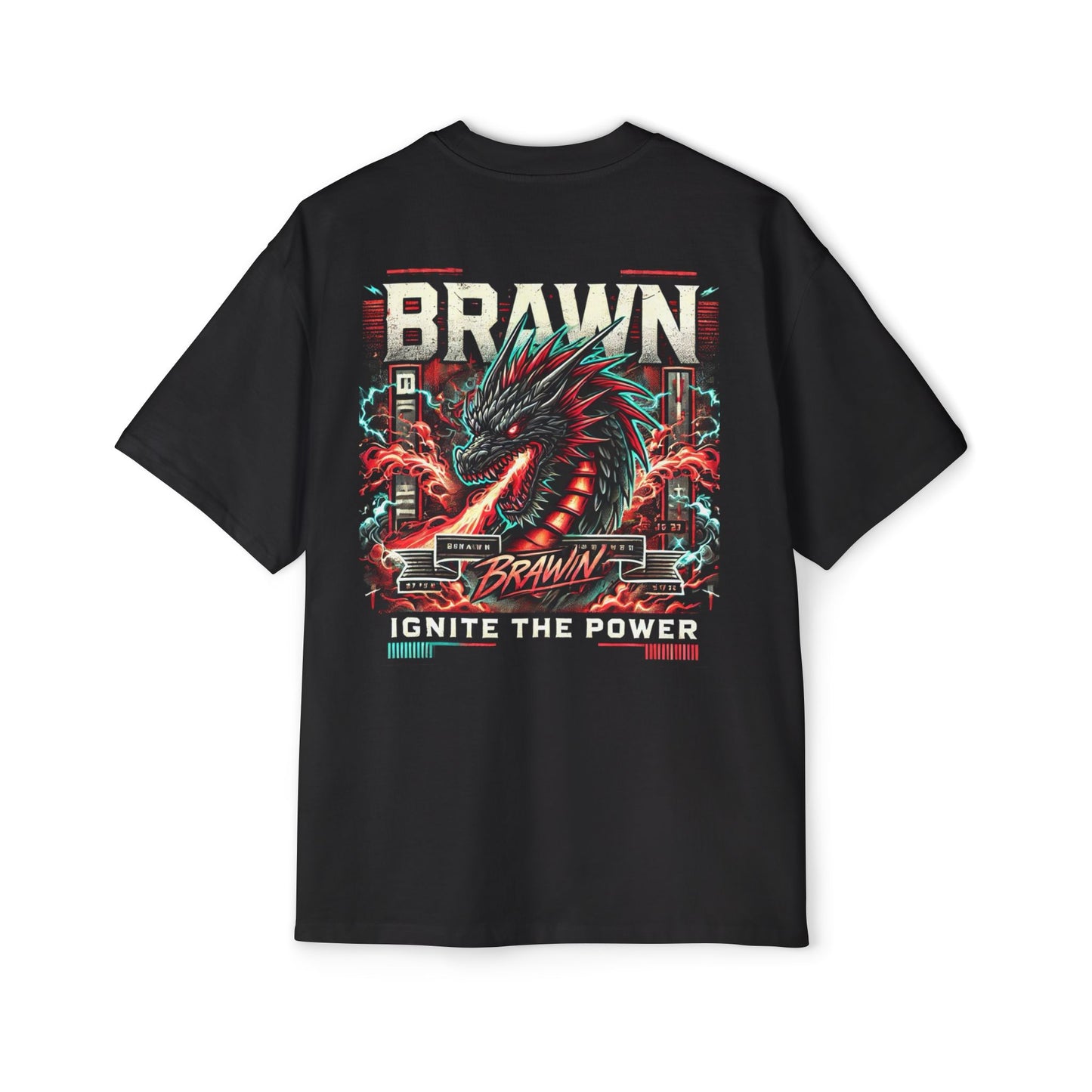 Brawn Dragon - Men's Heavy Oversized Tee