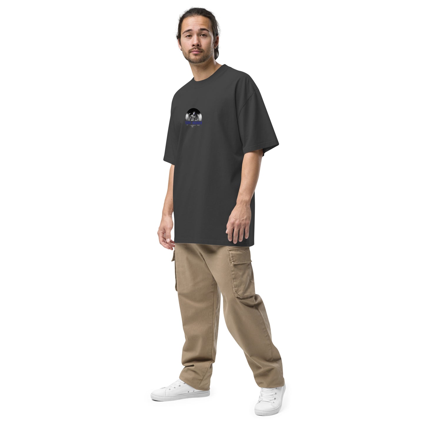 BRAWN X TEAM INGRAM Oversized faded t-shirt