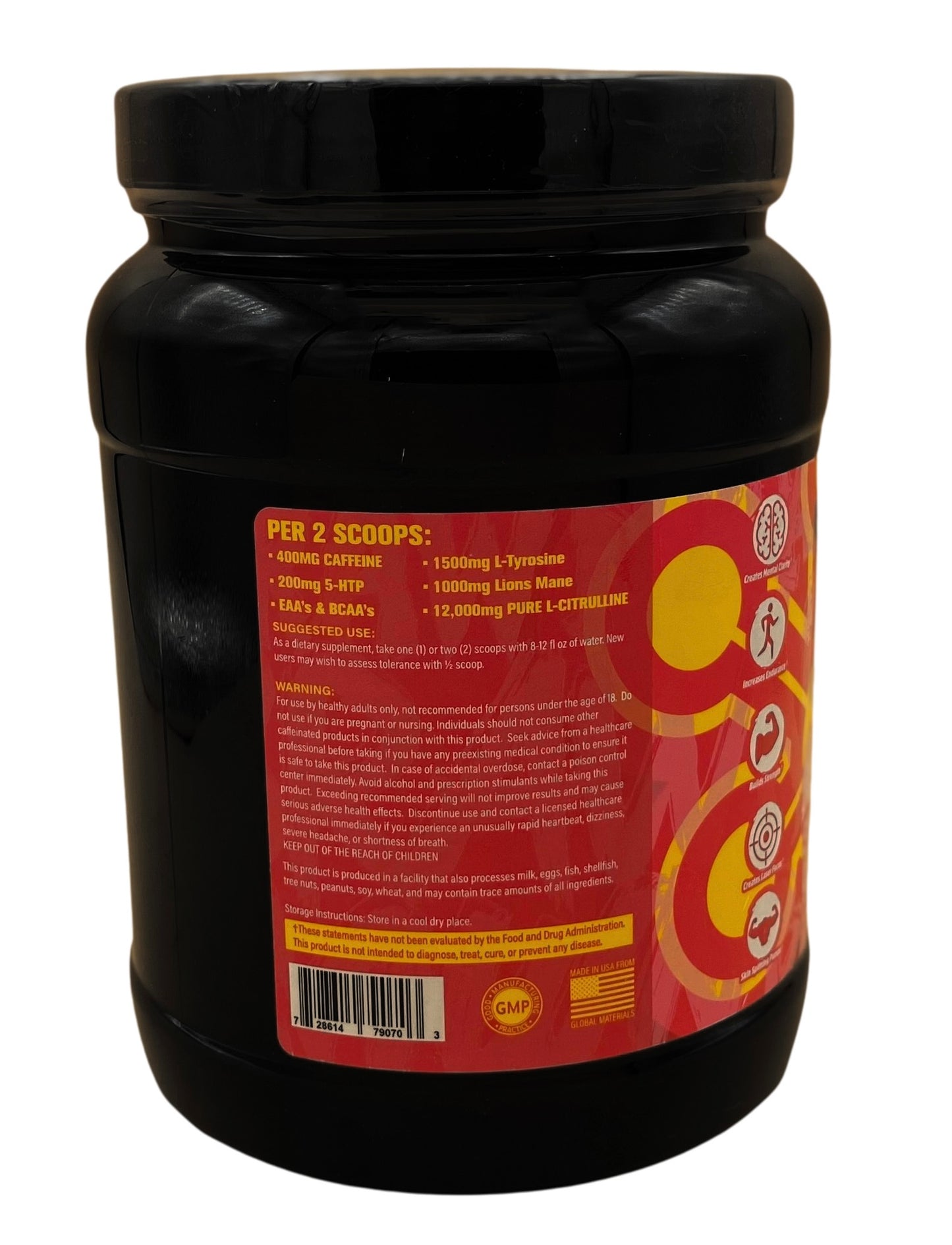 Brawn - LIMITLESS Pre-Workout (Strawberry Lemonade) 30 Servings