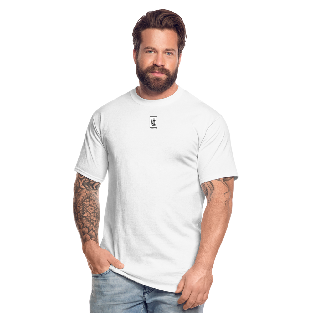 Captain BRAWN Tall T-Shirt - white