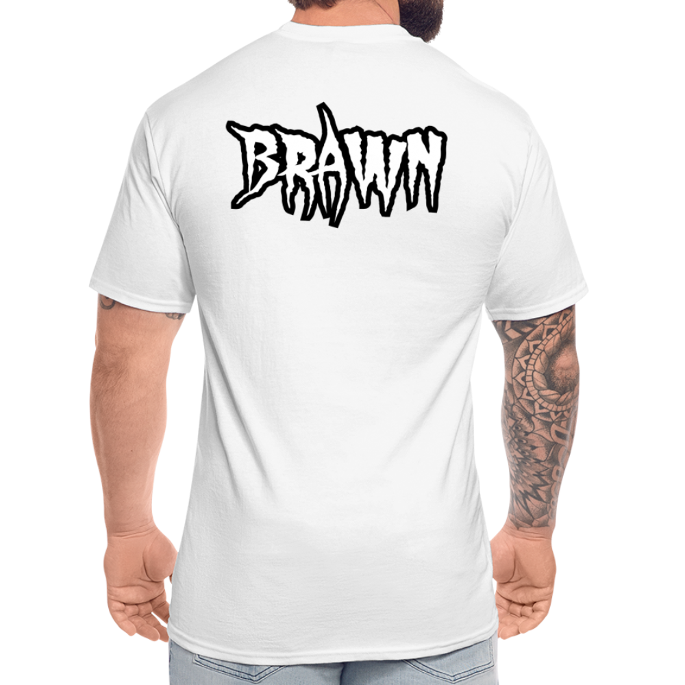 Captain BRAWN Tall T-Shirt - white