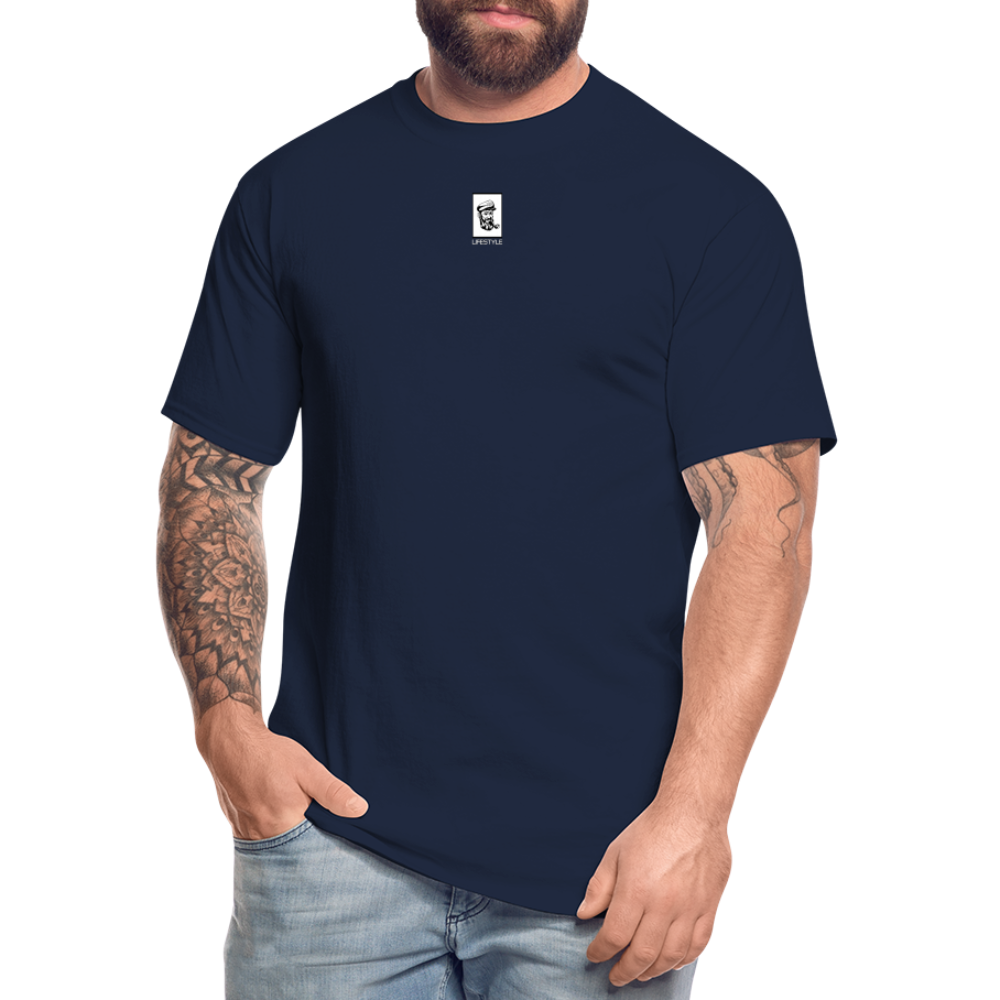 Captain BRAWN Tall T-Shirt - navy