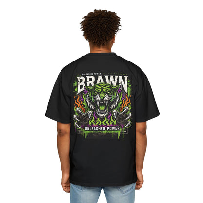 Oversized Tee BRAWN - TIGER