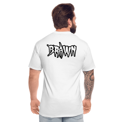 Captain BRAWN Tall T-Shirt - white