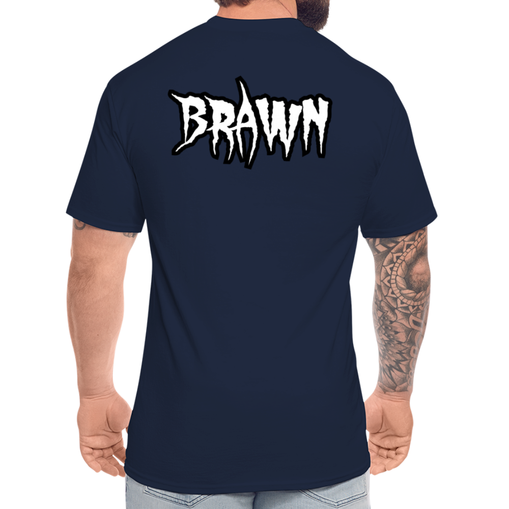 Captain BRAWN Tall T-Shirt - navy