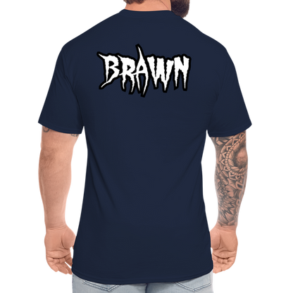 Captain BRAWN Tall T-Shirt - navy