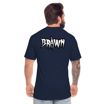Captain BRAWN Tall T-Shirt - navy